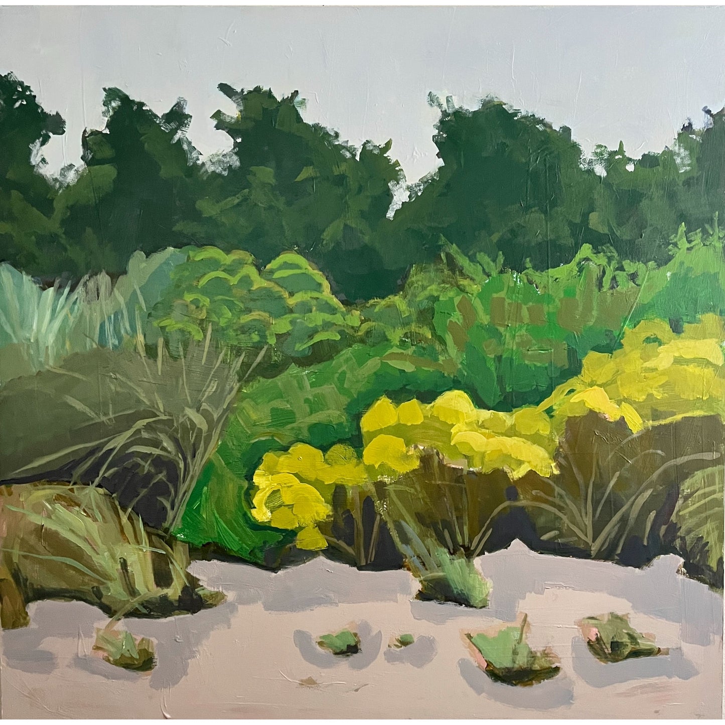 Gulf State Park no 3, original landscape painting by Maggie Stickney