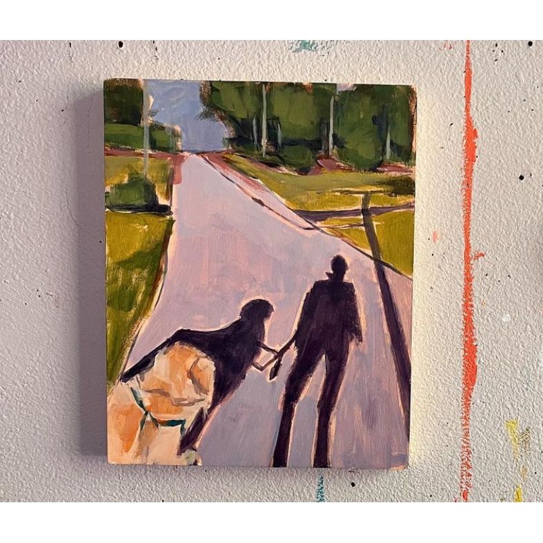 Morning Walk, original painting by Maggie Stickney