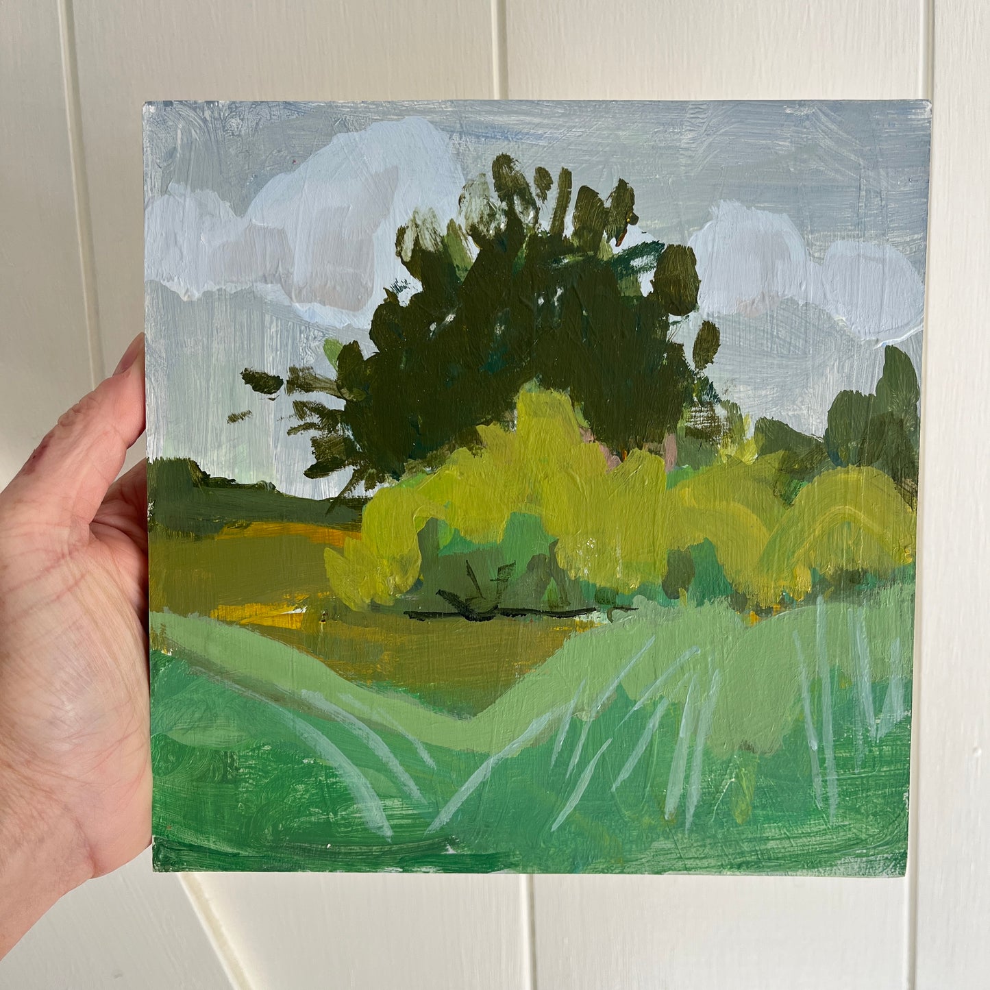 Gulf State Park no 2, original landscape painting by Maggie Stickney