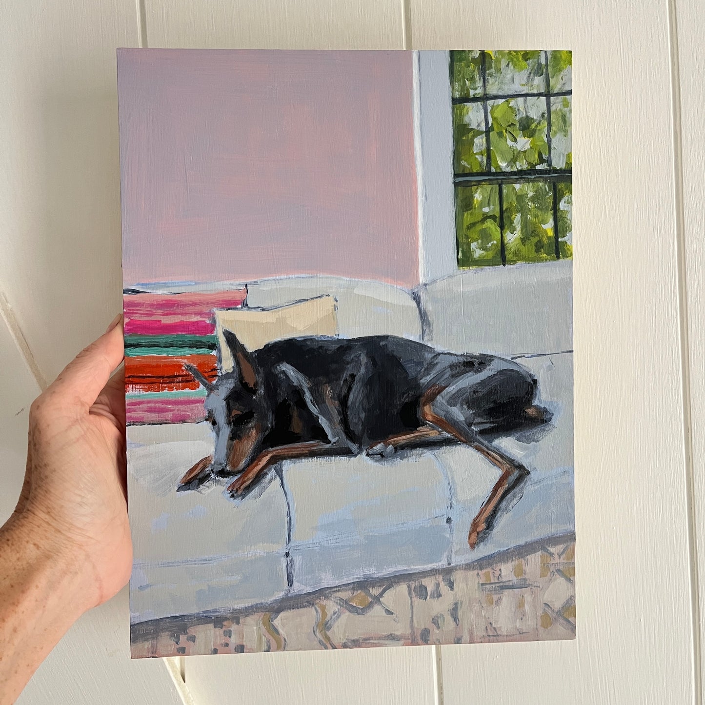 Tootie Savage, original painting by Maggie Stickney