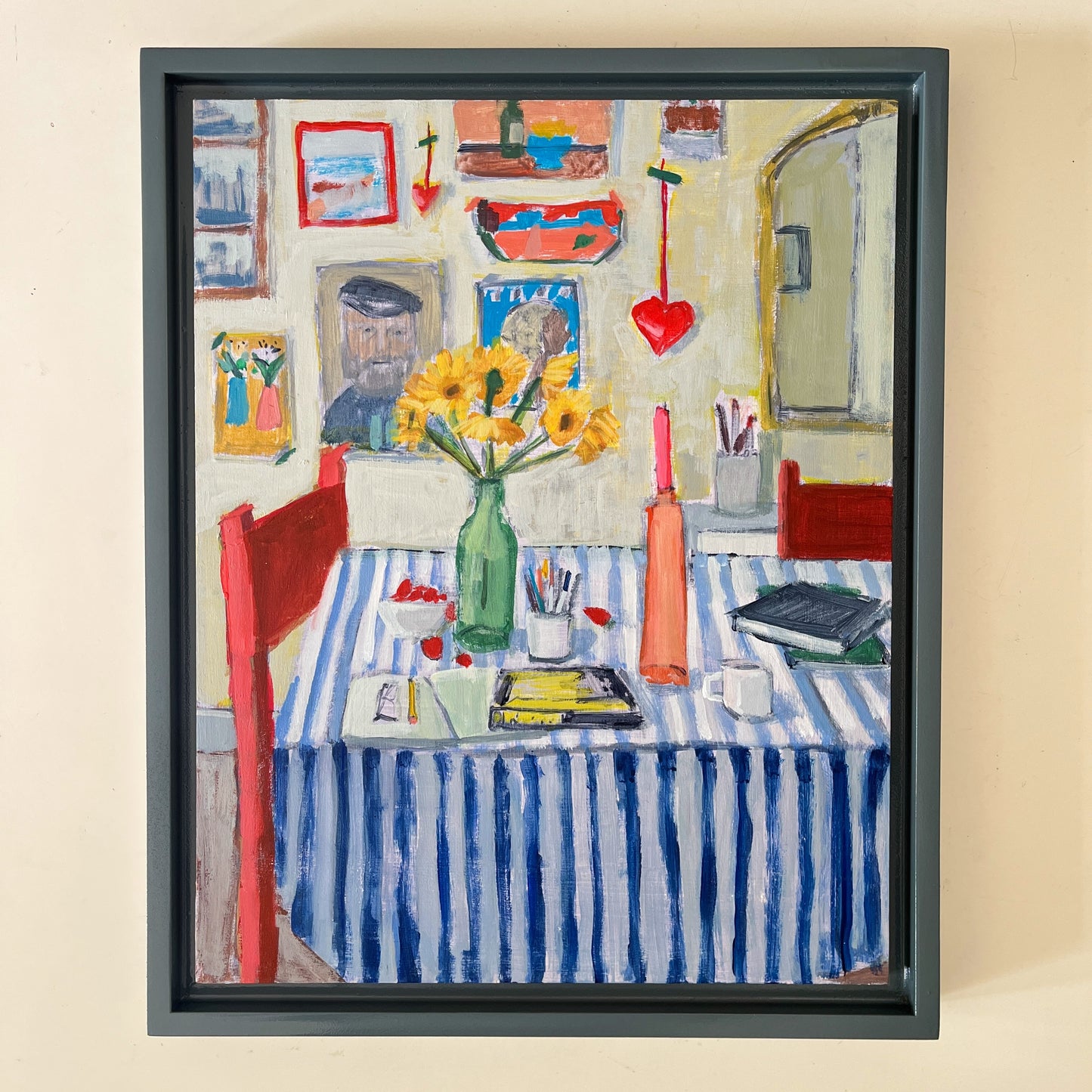To Do List, original painting by Maggie Stickney