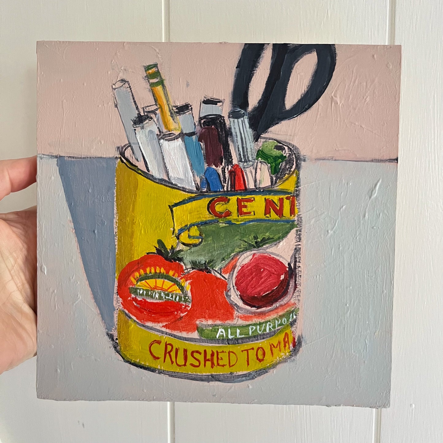 Markers, original painting by Maggie Stickney