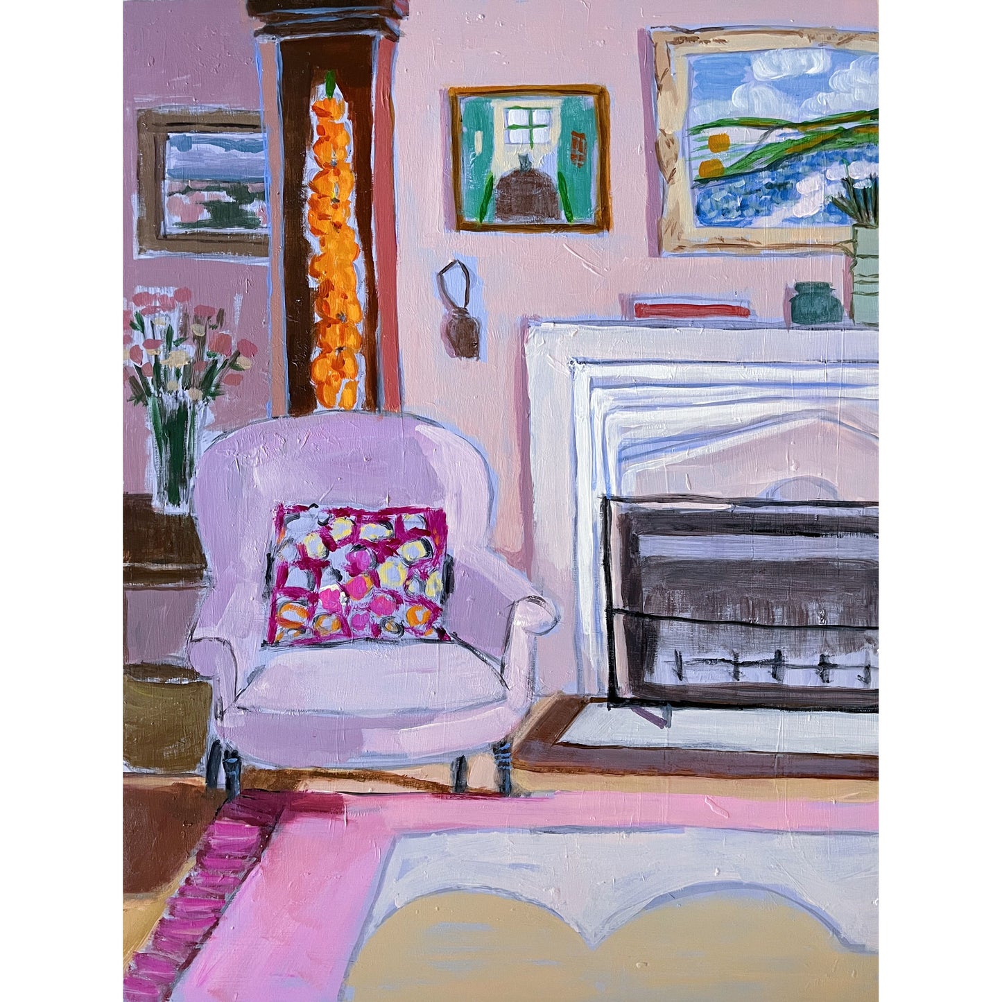 Quiet Corner Print, fine art print by Maggie Stickney