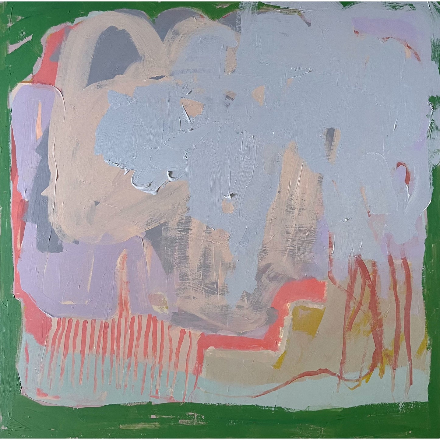 Off Track, original painting by Maggie Stickney