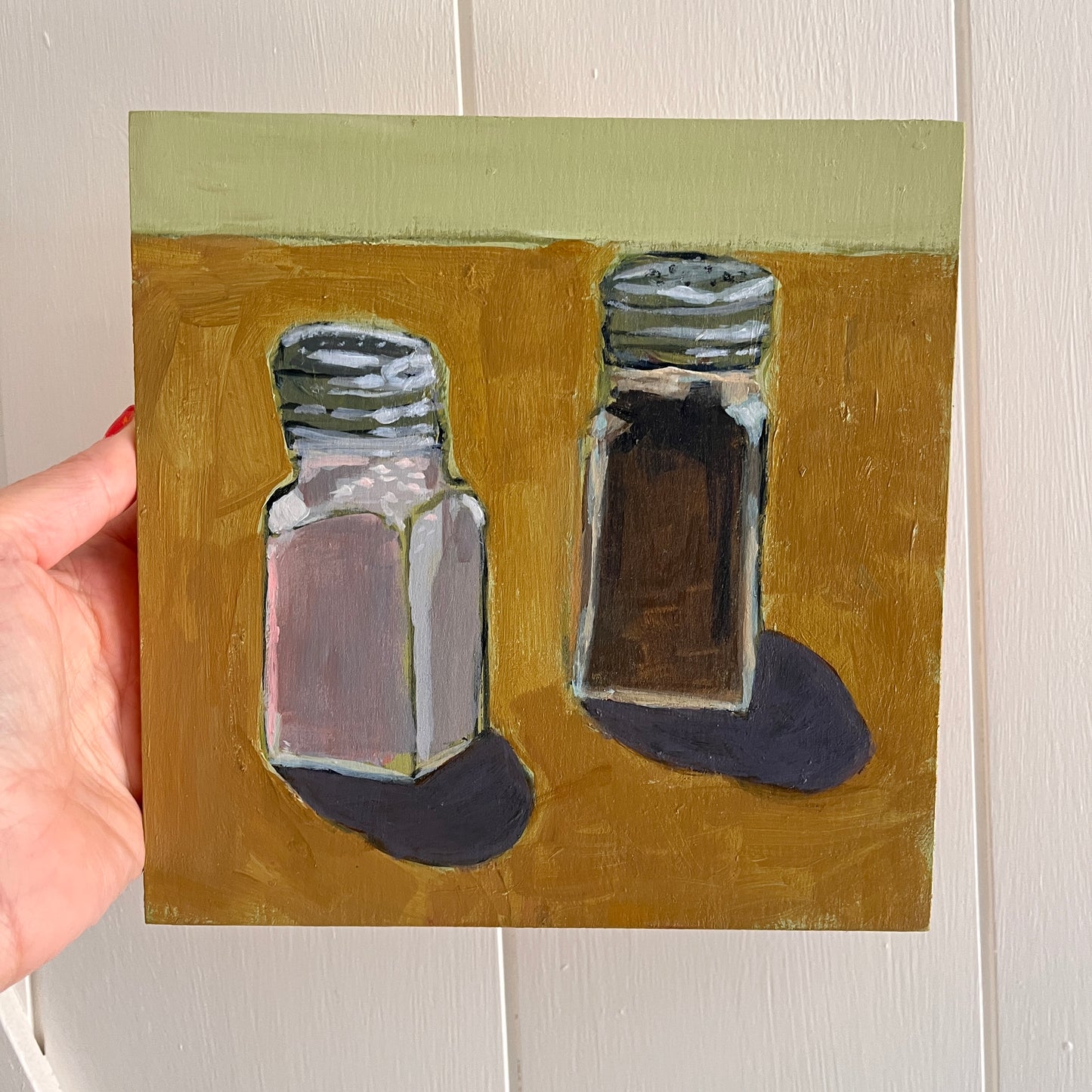 Brunch, original painting by Maggie Stickney