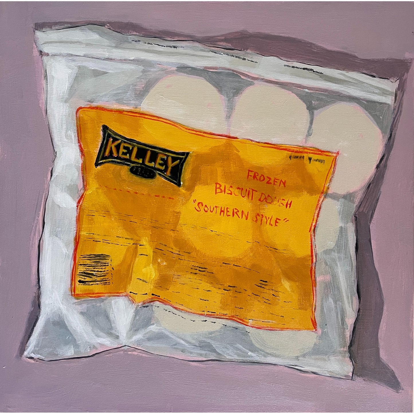 Biscuits!, original painting by Maggie Stickney