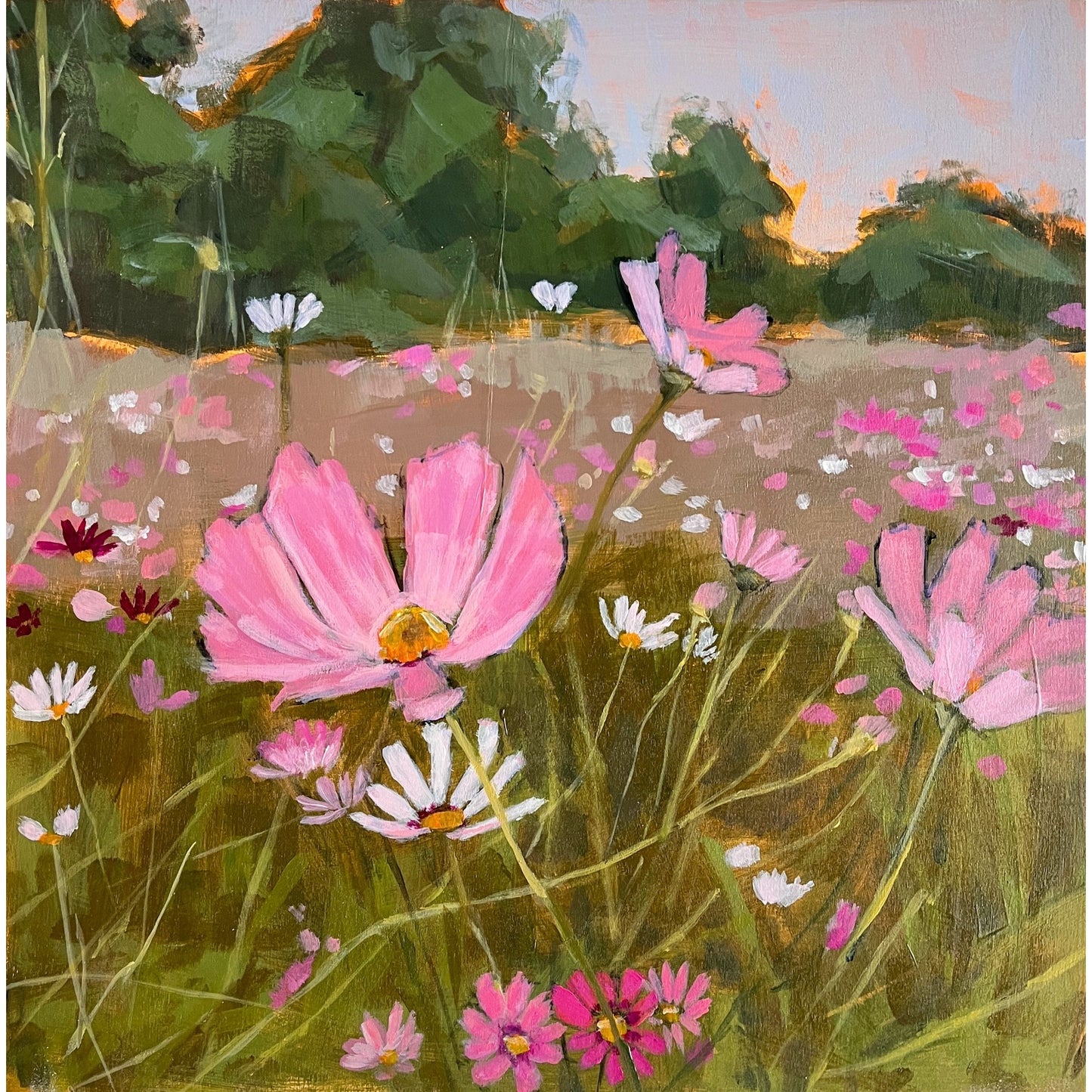 Wildflowers no 5 Print, fine art print by Maggie Stickney