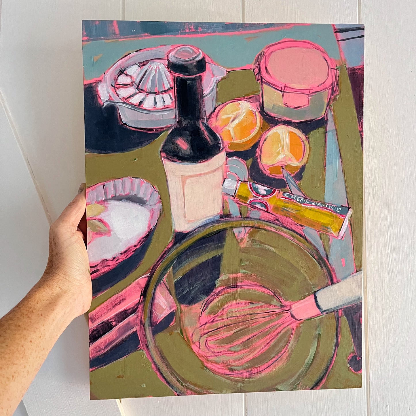 Veni Vidi Vici, original still life painting by Maggie Stickney