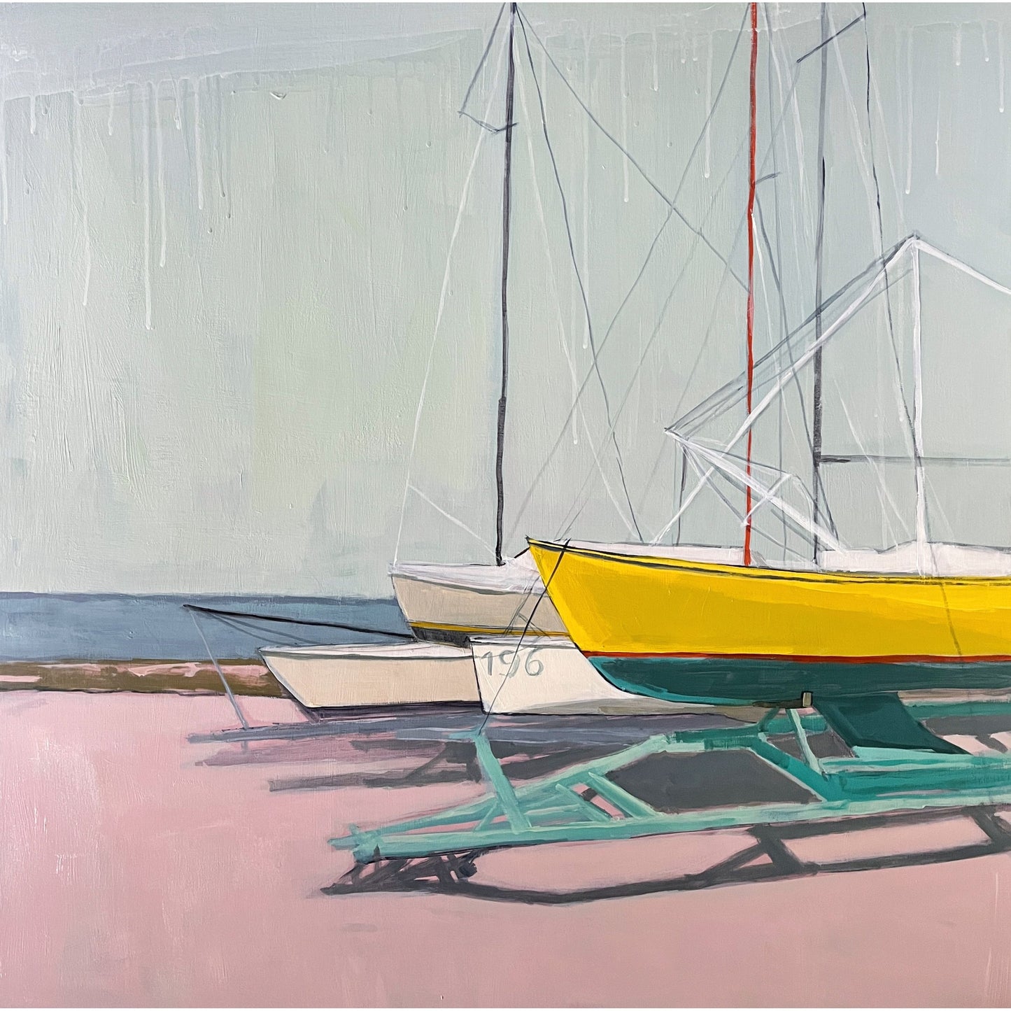 Off Season, original painting by Maggie Stickney