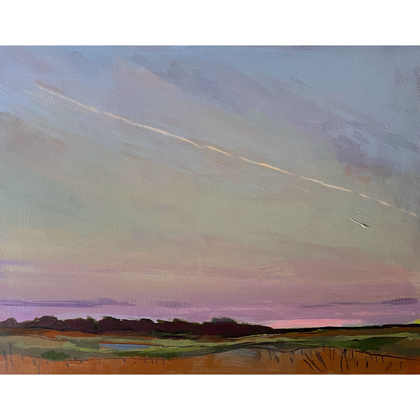Contrail Print, fine art print by Maggie Stickney
