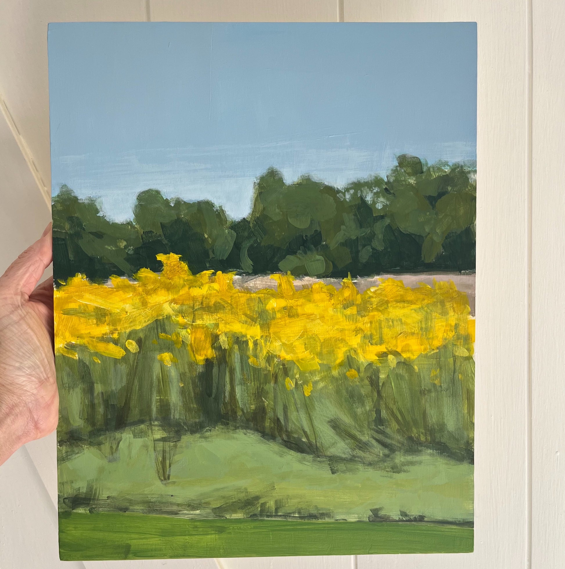 September Afternoon, original still life painting by Maggie Stickney