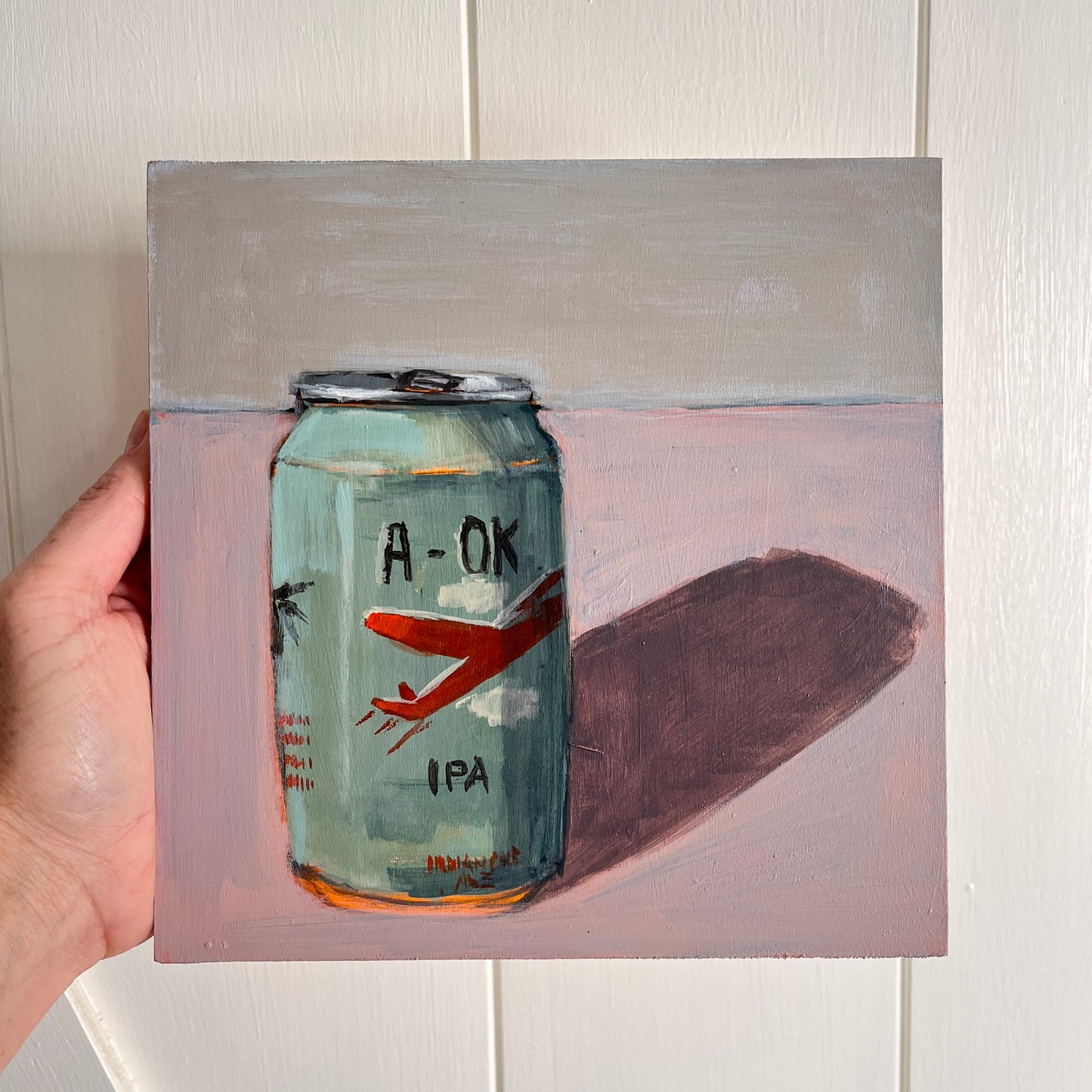 A OK, original painting by Maggie Stickney