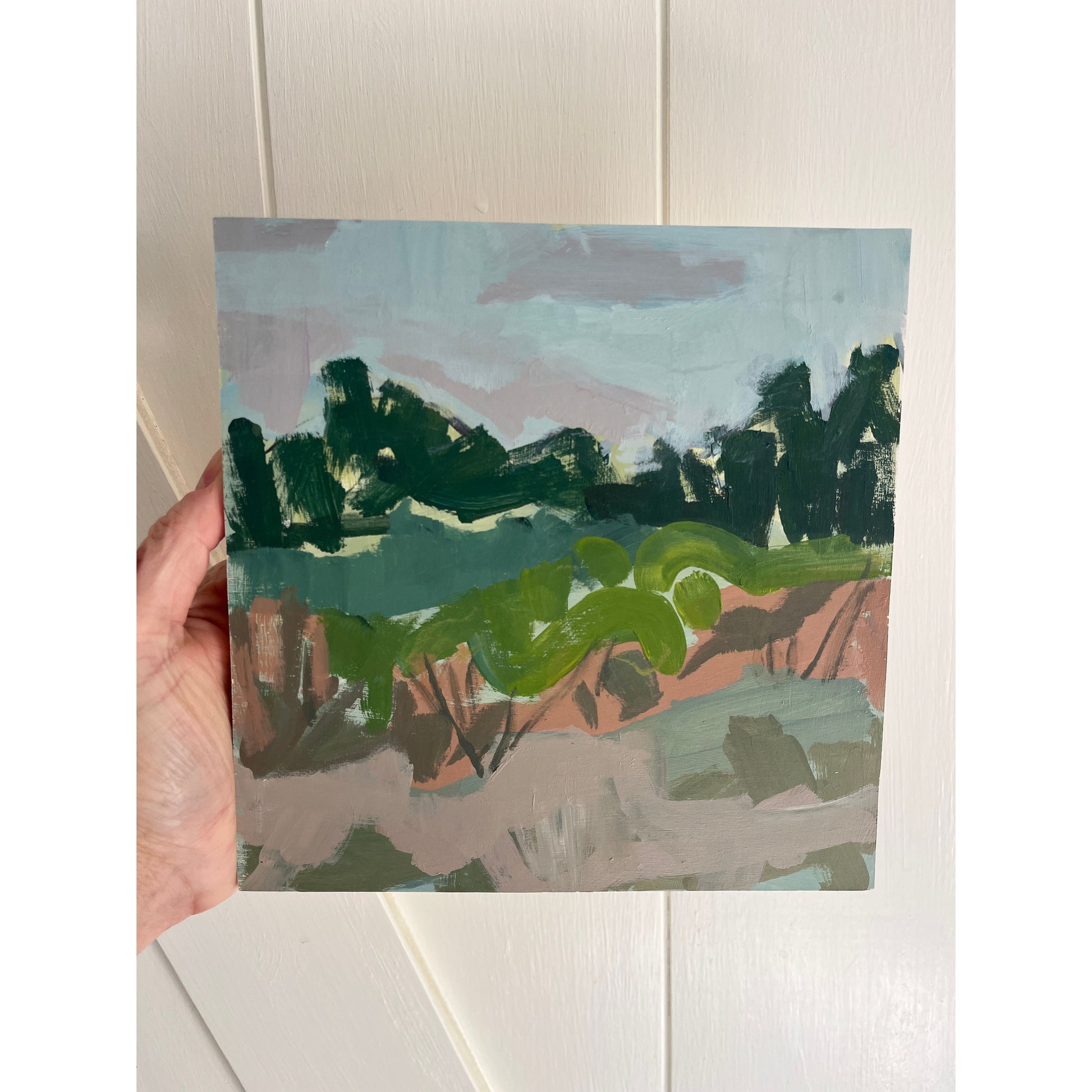 Gulf State Park no 1, original landscape painting by Maggie Stickney