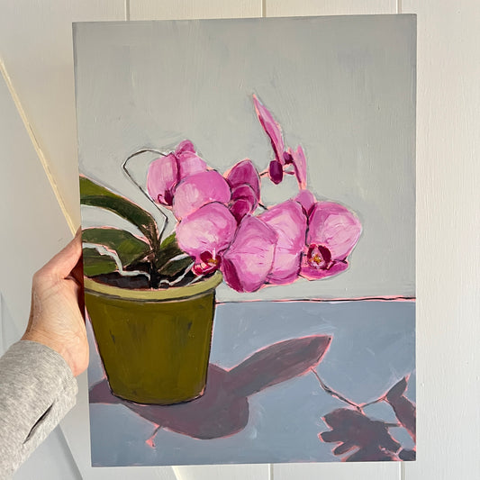 Morning Blooms, original painting by Maggie Stickney