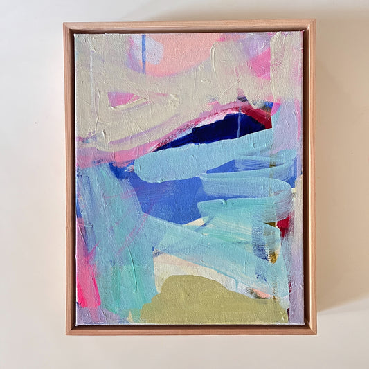 Tide, original abstract painting by Maggie Stickney