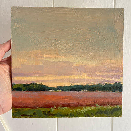 Snapshot no 2, original landscape painting by Maggie Stickney