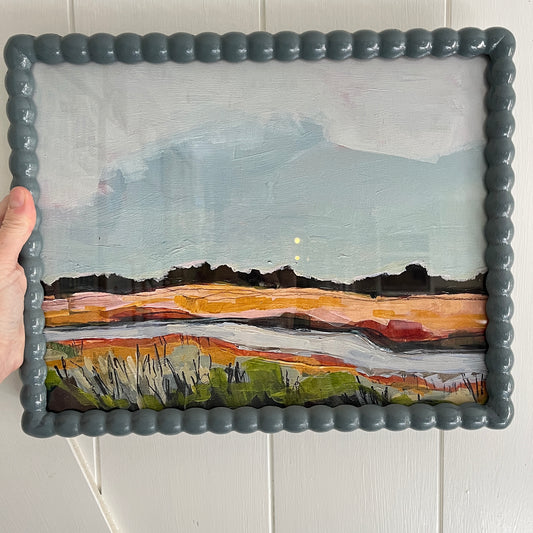 Framed Fall Marsh Print, fine art print by Maggie Stickney