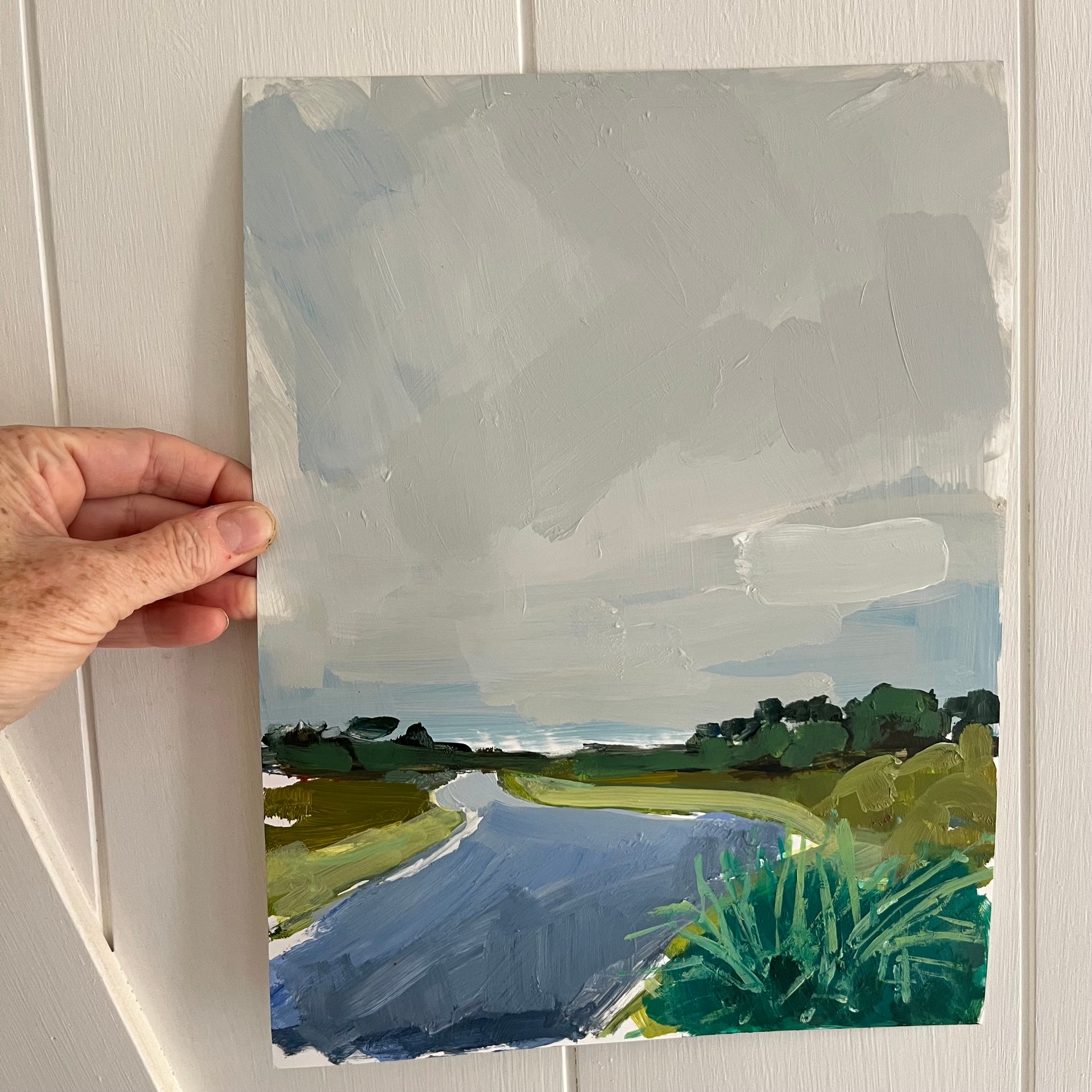 Gulf State Park no 7, original landscape painting by Maggie Stickney