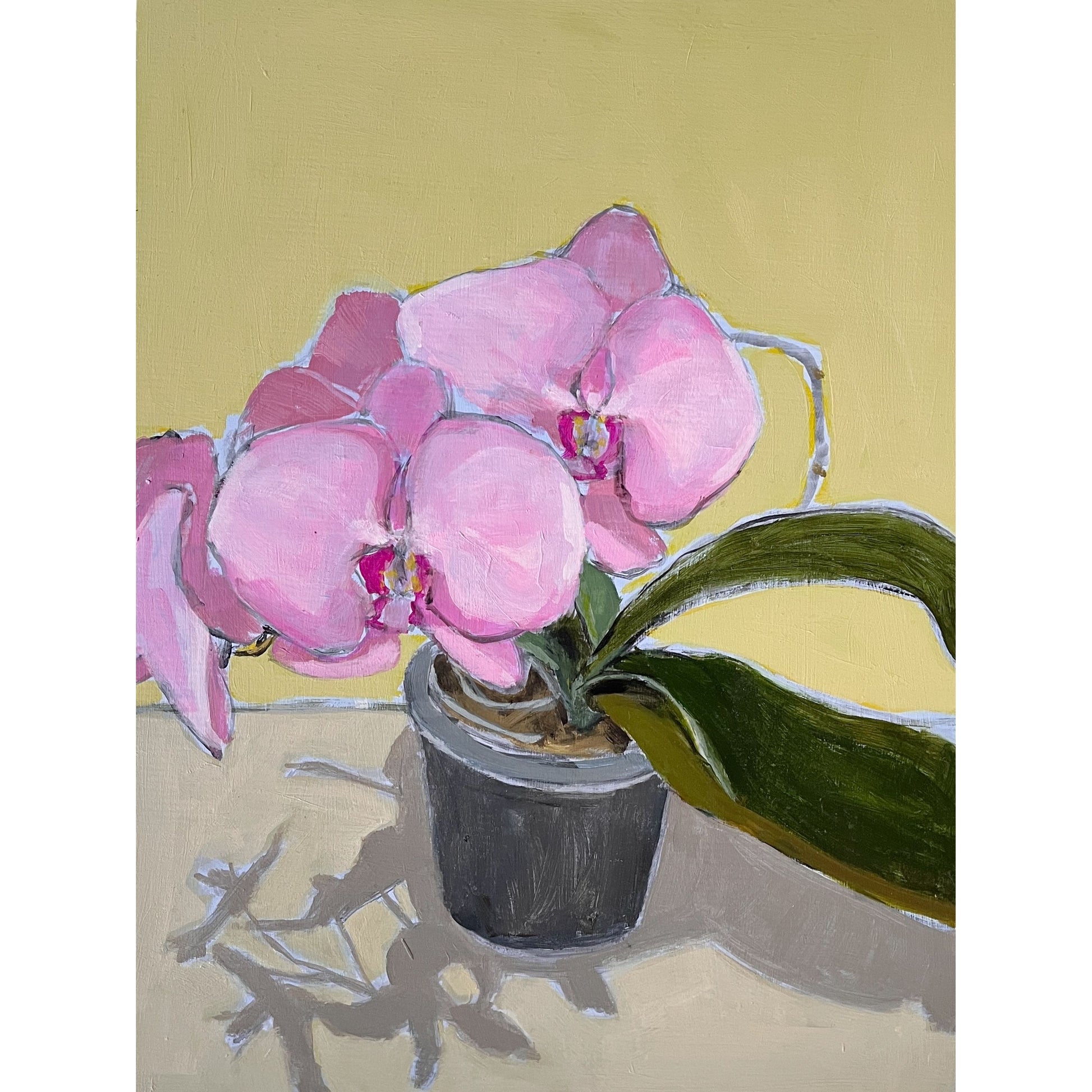 Evening Orchid Print, fine art print by Maggie Stickney