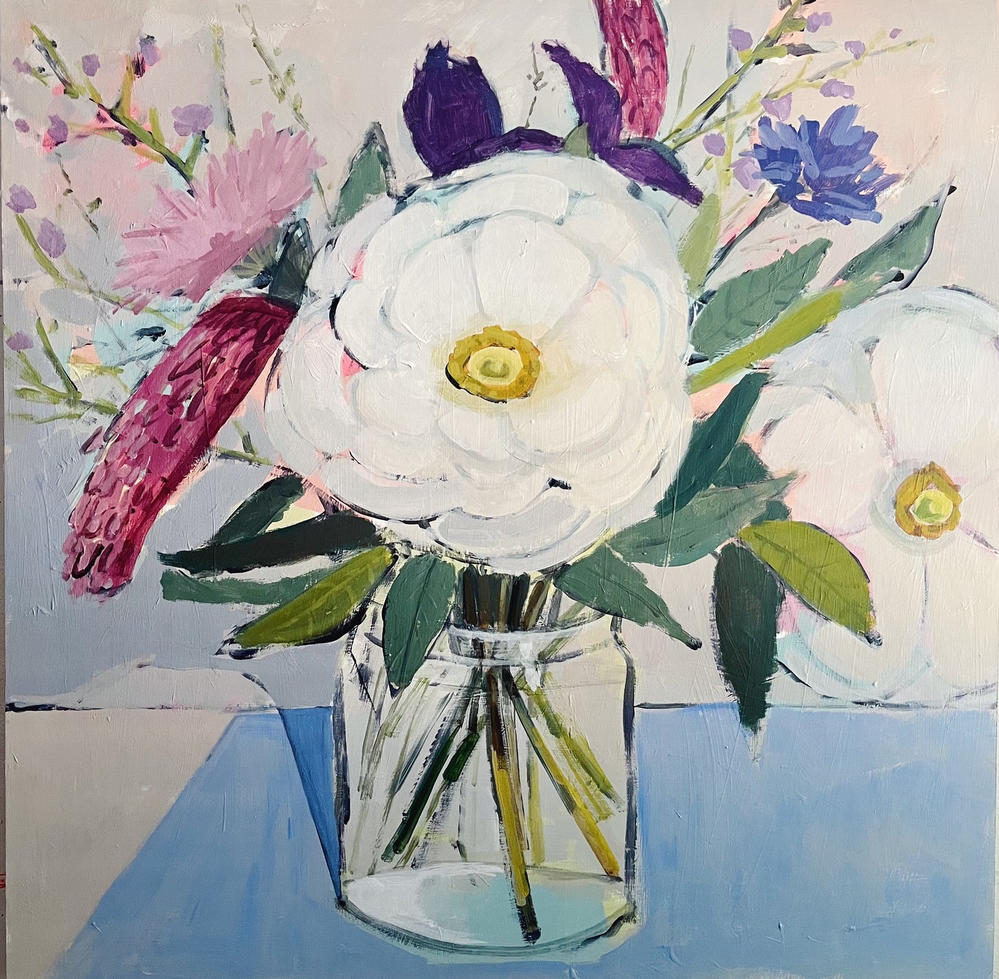 Jam Jar Bouquet no 3
