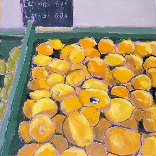 Lemon Glow, original painting by Maggie Stickney
