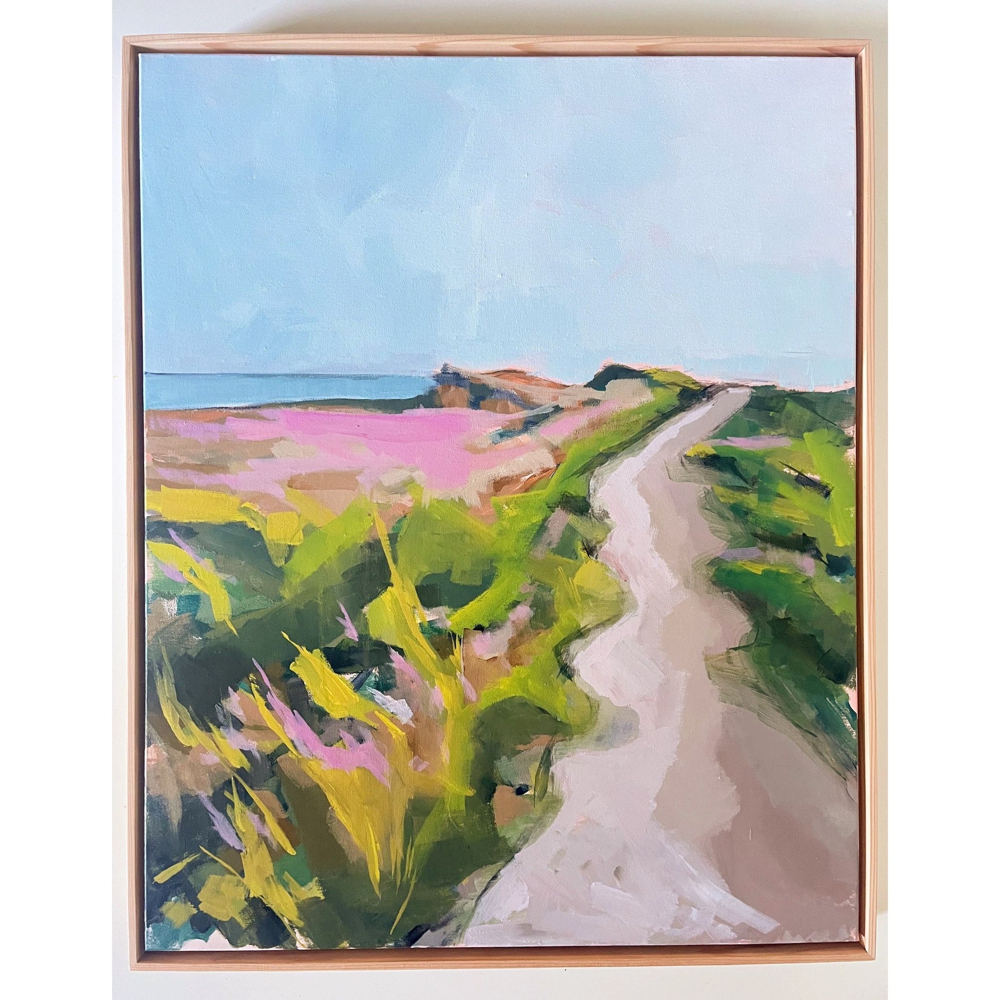 Approach, original painting by Maggie Stickney