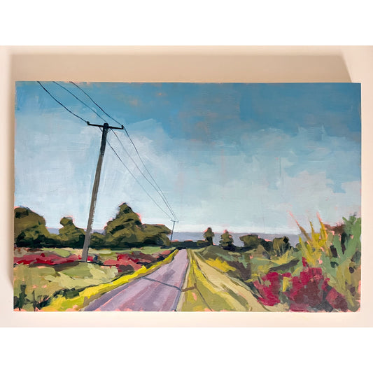 Morning Drive, original painting by Maggie Stickney