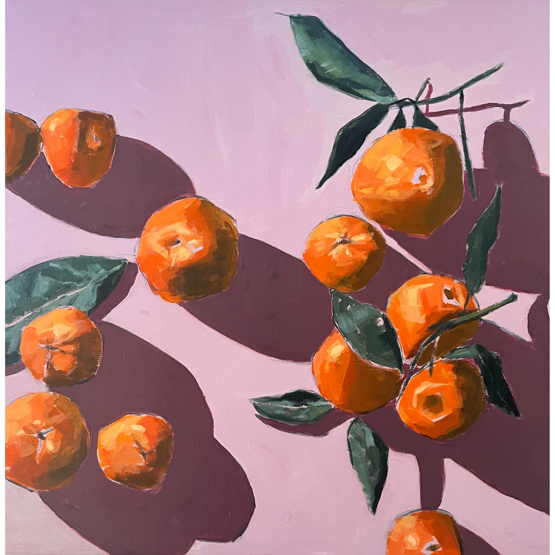 Harvest Before The Freeze, original painting by Maggie Stickney