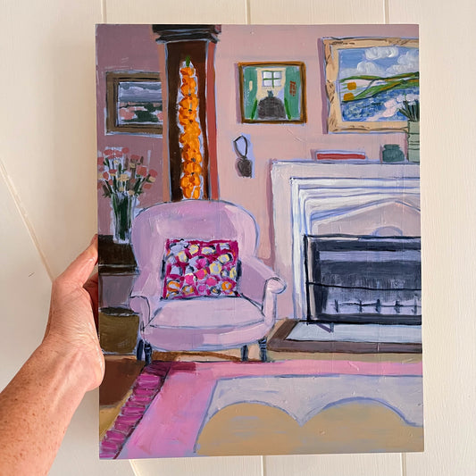 Quiet Corner, original painting by Maggie Stickney