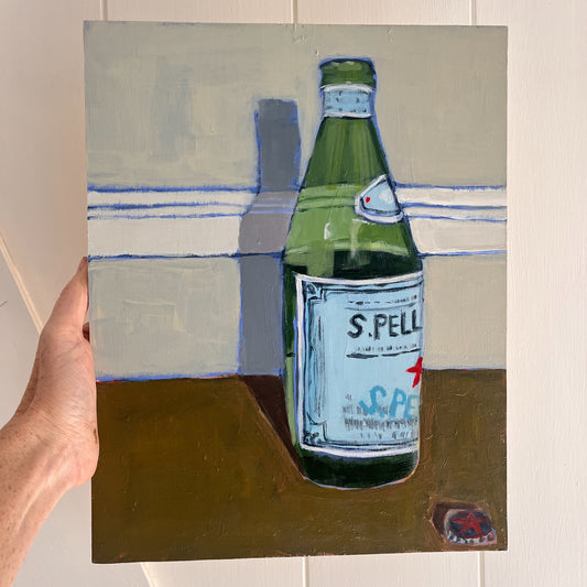 Half Full, original still life painting by Maggie Stickney